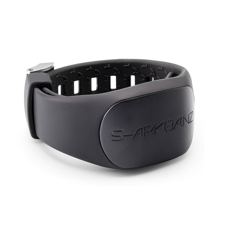 Sharkbanz 2 Wearable Shark Deterrent-Slate/Black