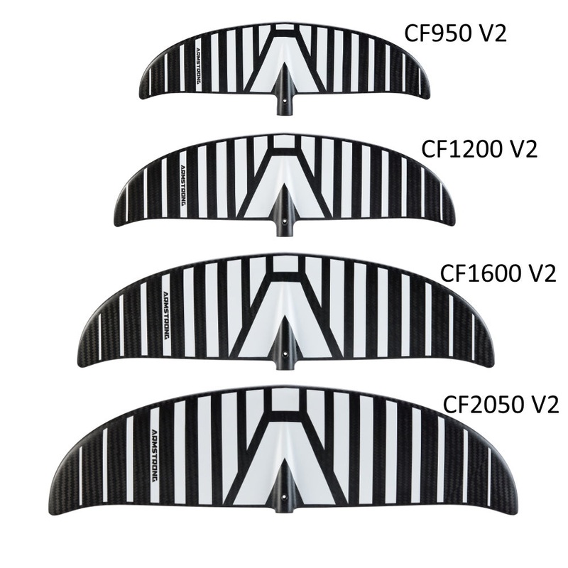 Armstrong A+ System Carving Freeride V2 Front Wing