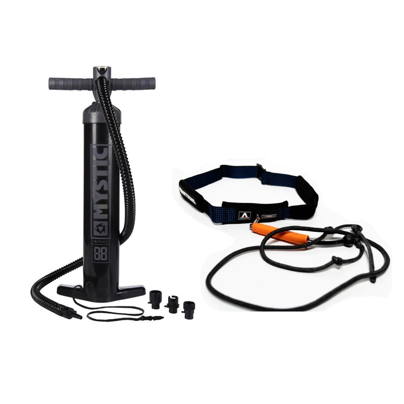 Armstrong A Wing Ultimate Waist Leash w/Mystic Pump 24″