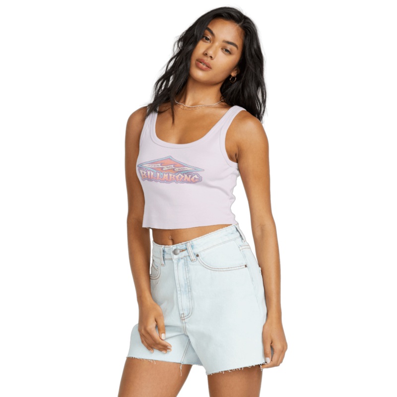 Billabong Nice Feeling Tank-Amethyst Smoke