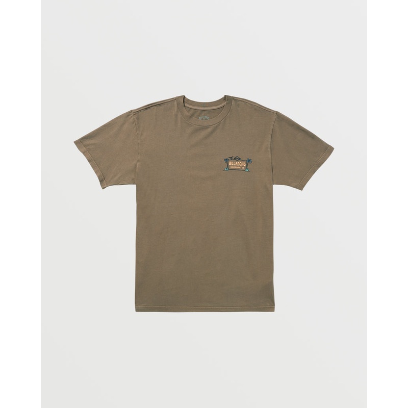 Billabong No Vacancy Premium Tee-Brown