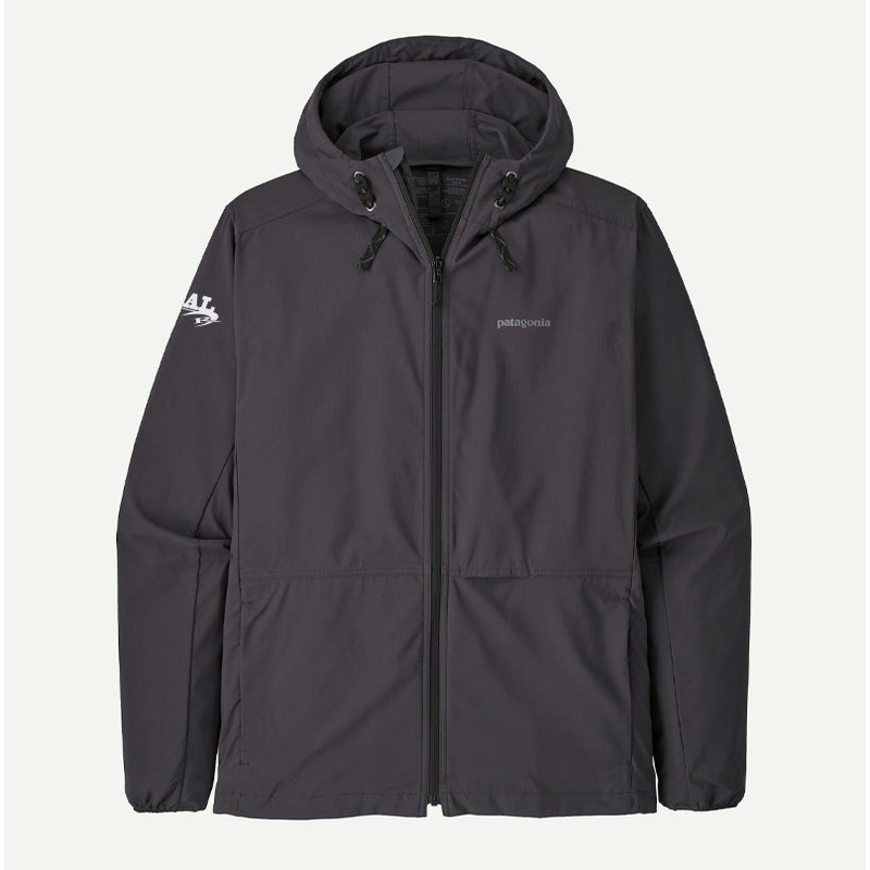 Patagonia x REAL Stretch Terre Planing Hooded Jacket-Ink Black