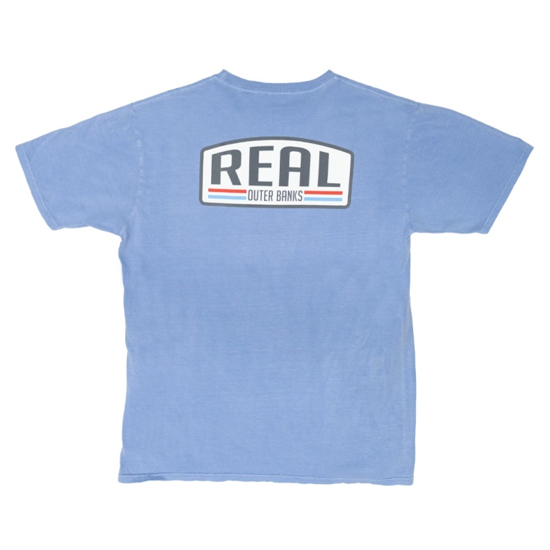 REAL Old Town Crest Tee-Atlantic