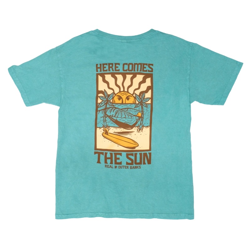 REAL Peaking Horizon Tee-Light Blue