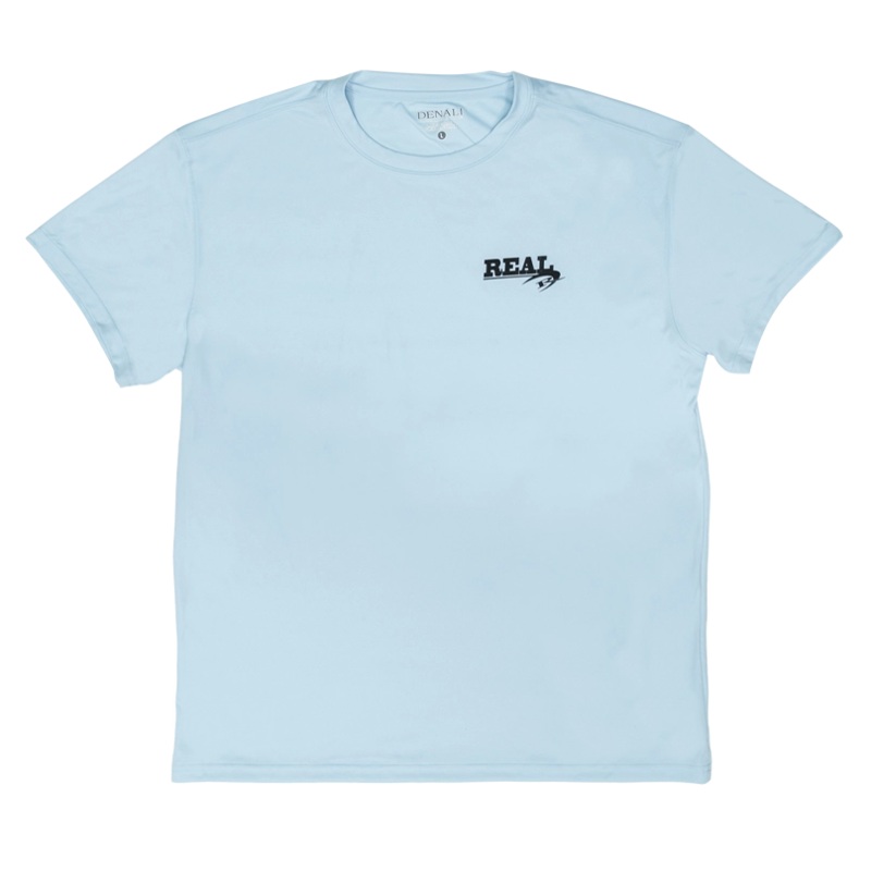 REAL S/S Sun Shirt-Bliss Blue