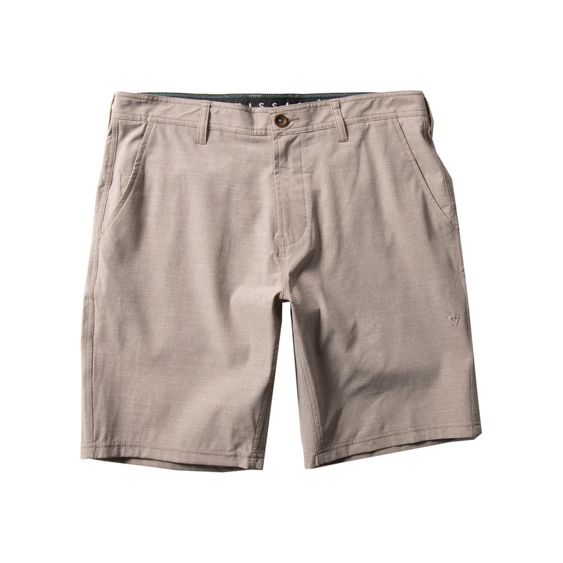 Vissla Fin Rope Hybrid 19.5″ Shorts-Dark Khaki