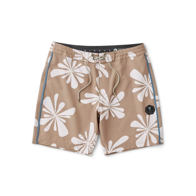 Vissla Solstice 18.5″ Boardshorts-Dark Khaki