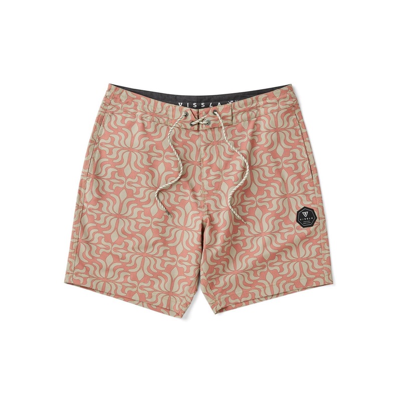 Vissla Zanzibar 17.5″ Boardshorts-Chili