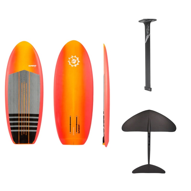 Lift Carbon 170 Classic Foil w/ Flying Fish 4’6″x 35L