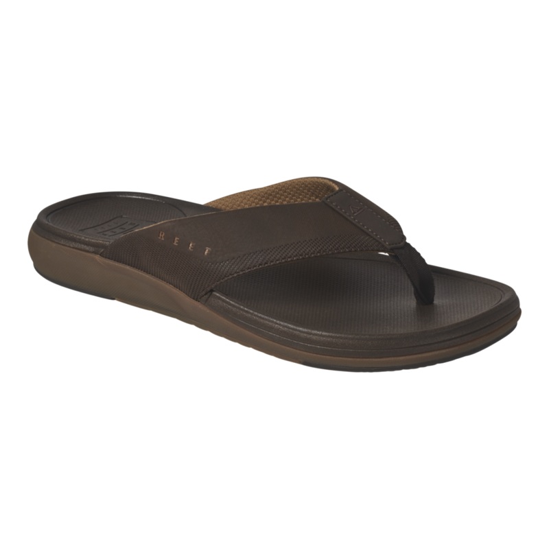 REEF Cushion Norte Sandal-Dark Brown