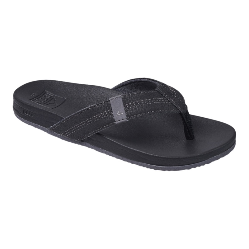 REEF Kids Cushion Phantom Sandal-Black
