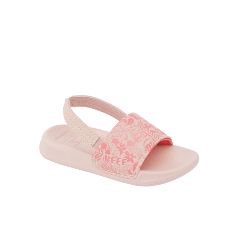 REEF Little One Slide Sandal-Flower Field