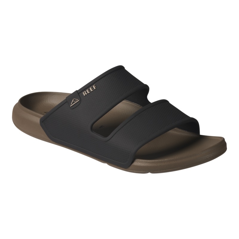 REEF Oasis Double Up Sandal-Fossil/Black