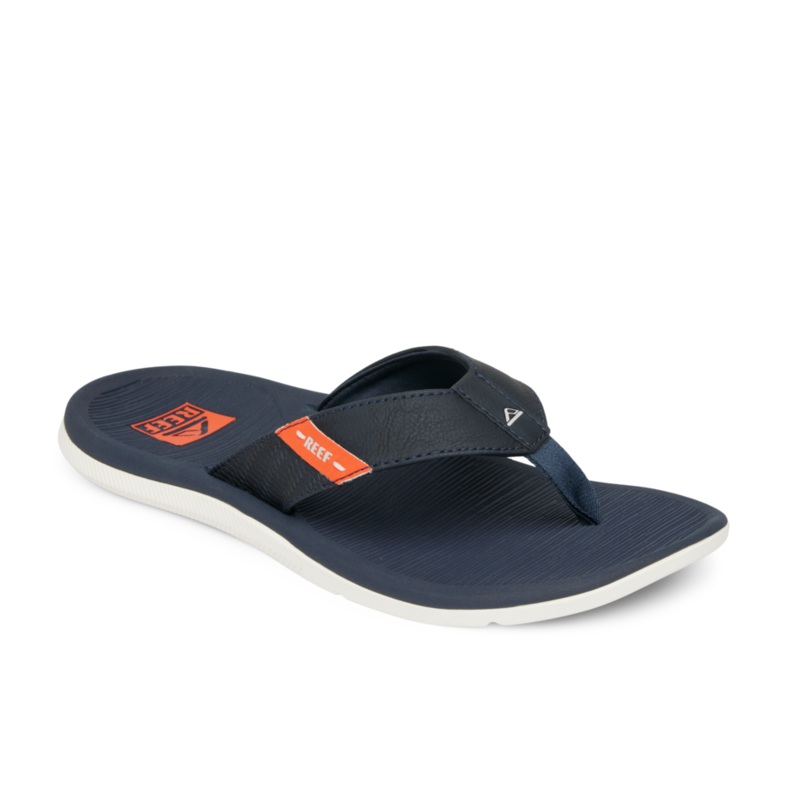 REEF REEF Santa Ana Sandal-Navy/White/Orange