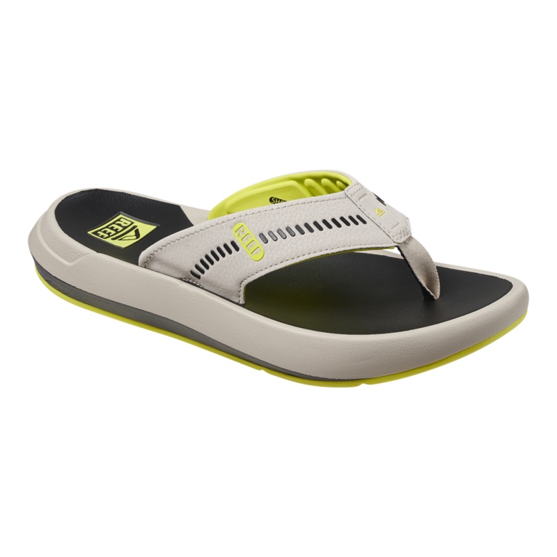 REEF Swellsole Cruiser Sandal-Grey/Lime