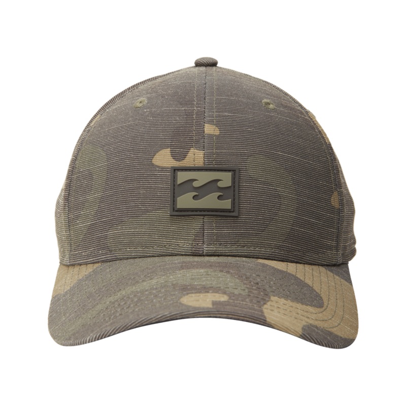 Billabong All Day Stretch Hat-Green Camo
