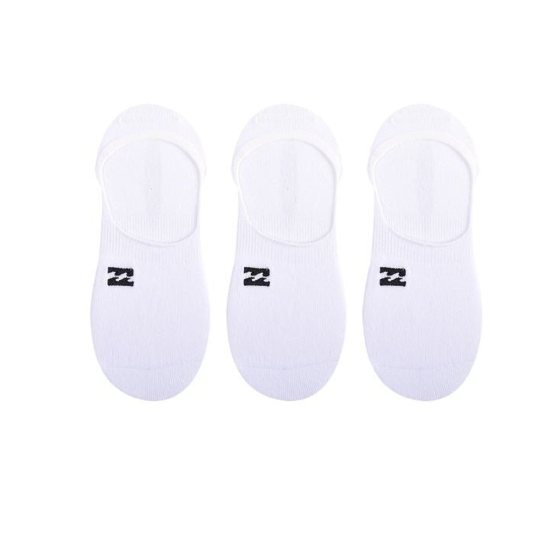 Billabong Core No Show Socks-White