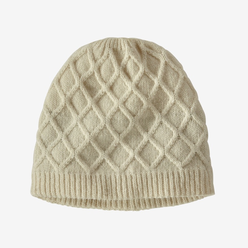 Patagonia W’s Honeycomb Knit Beanie-Birch White