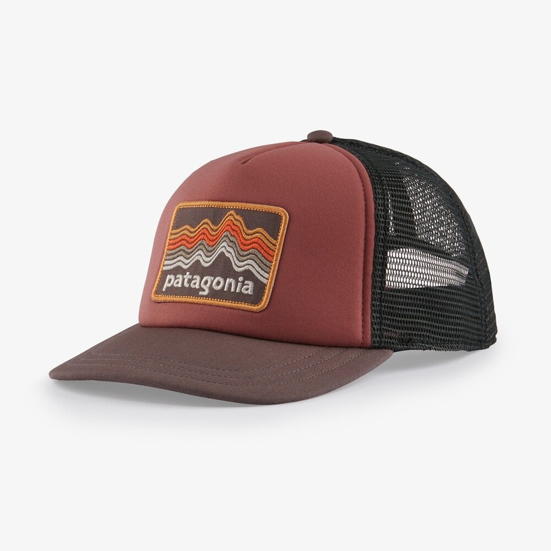 Patagonia W’s Ridge Rise Stripe Interstate Hat-Dusky Brown
