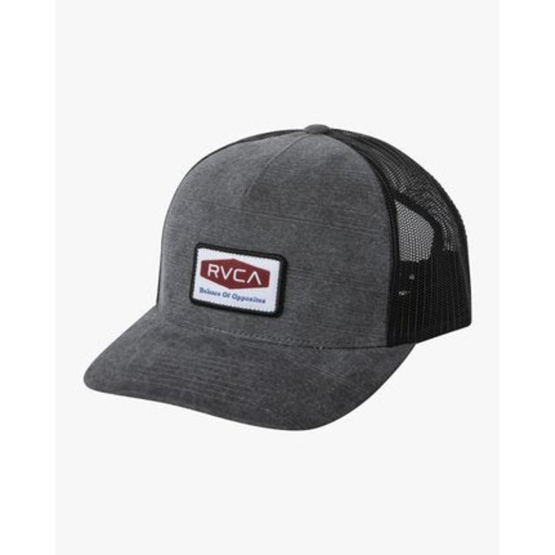 RVCA Buck Trucker Hat-Charcoal