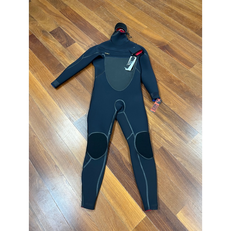 USED O’Neill Psycho Tech 5.5/4 CZ Wetsuit-Blk/Blk-Large Short
