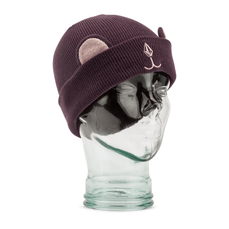 Volcom Snow Creature Beanie-Rosewood