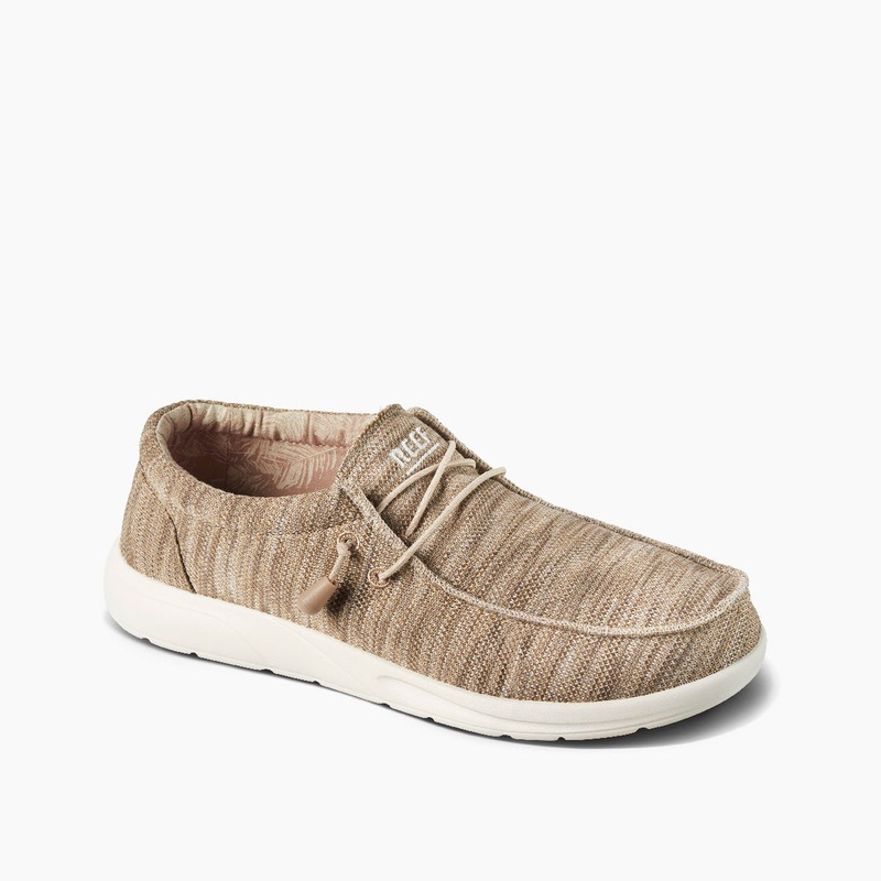 REEF Cushion Coast Mesh Shoe-Tan/Bone