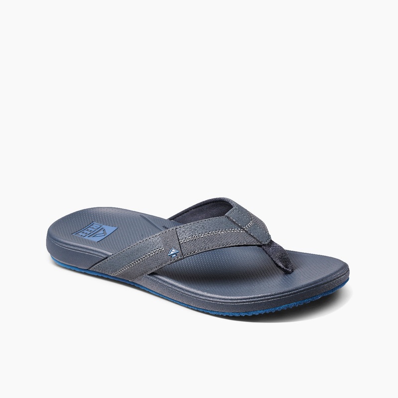 REEF Cushion Phantom 2.0 Sandal-Grey/Blue