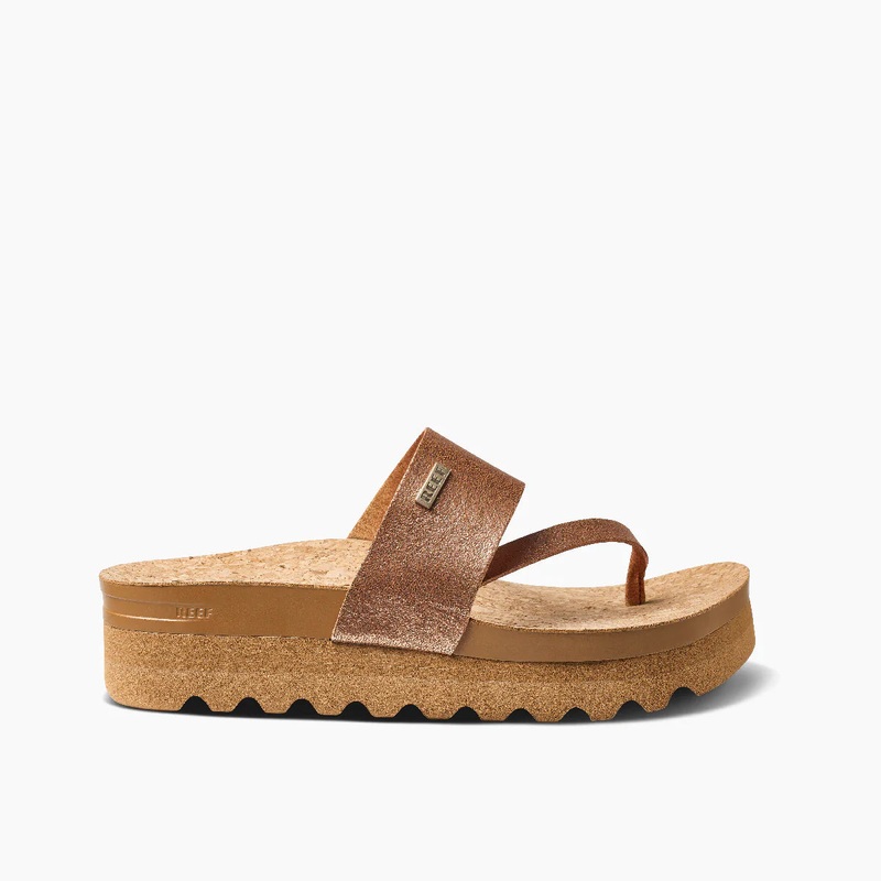 REEF Cushion Sol Hi Sandal-Copper