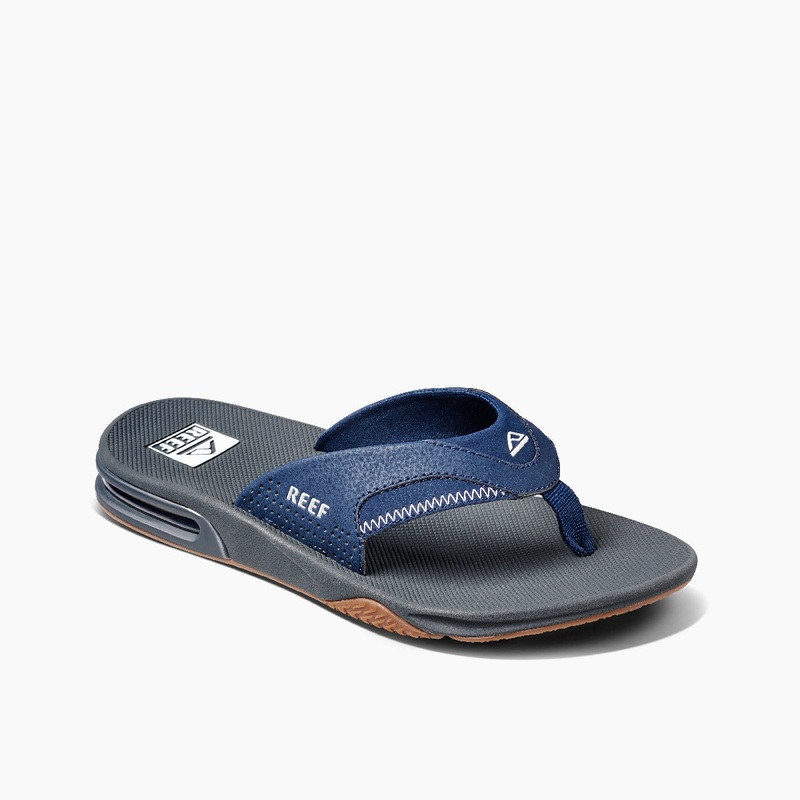 REEF Fanning Sandal-Navy/Shadow