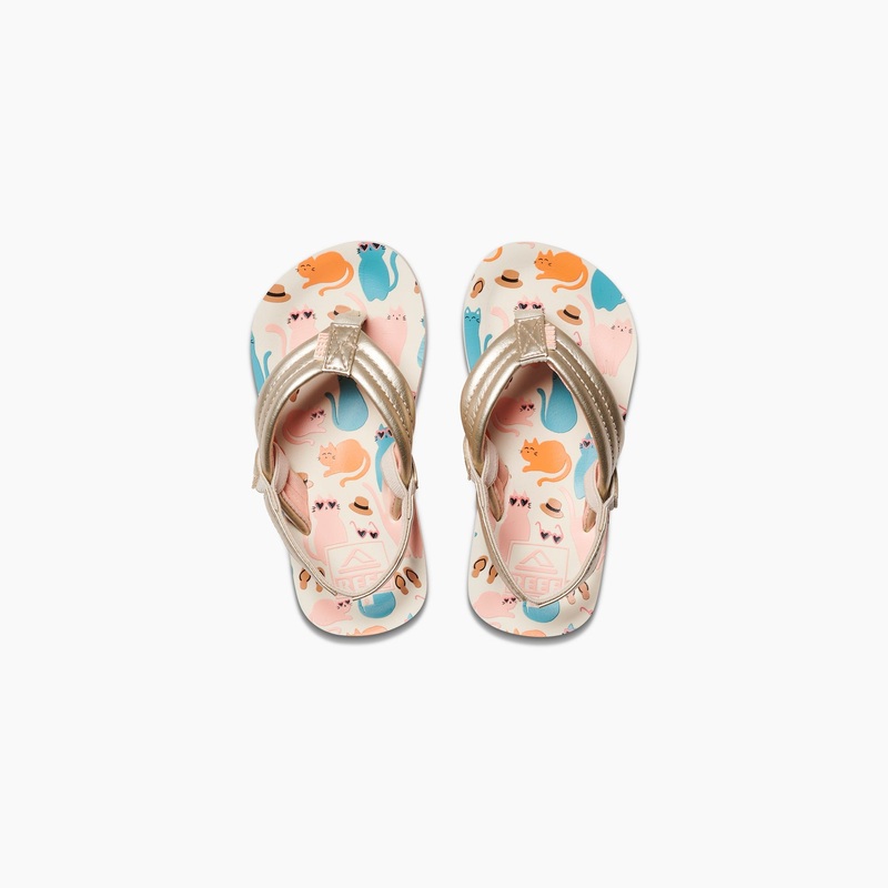 REEF Little Ahi Sandal-Cool Cats