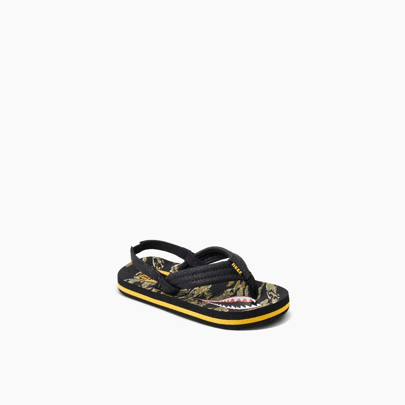 REEF Little Ahi Sandal-Tiger Shark
