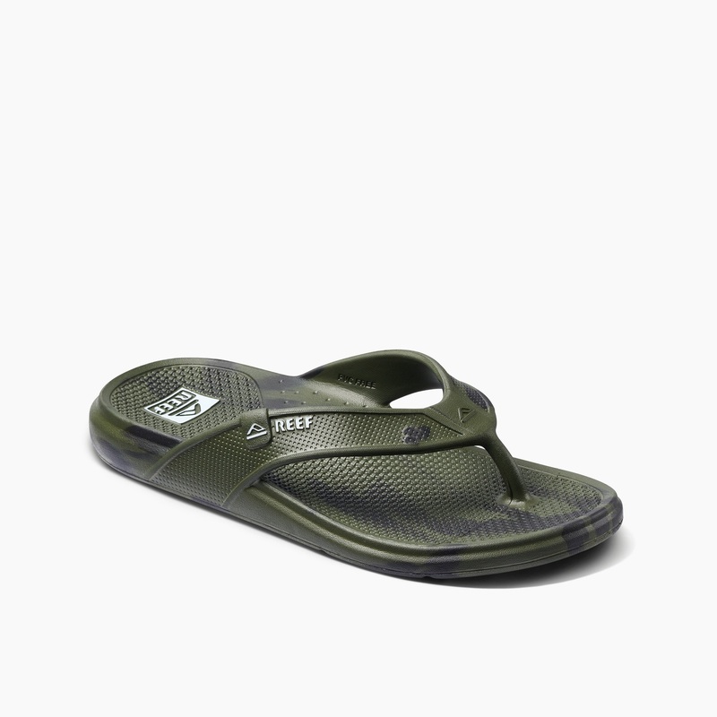 REEF Oasis Sandal-Olive Marble