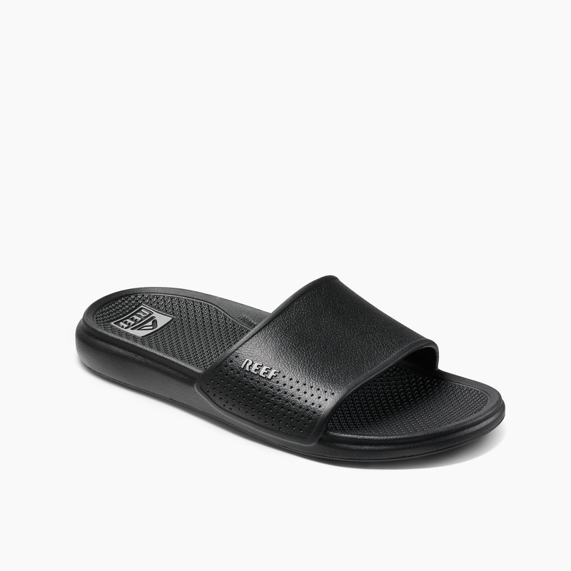 REEF Oasis Slide Sandal-Black