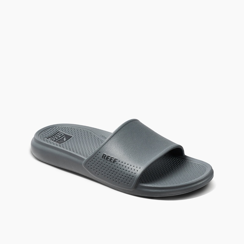 REEF Oasis Slide Sandal-Grey