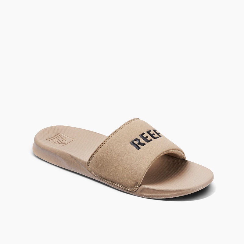 REEF One Slide Sandal-Tan REEF