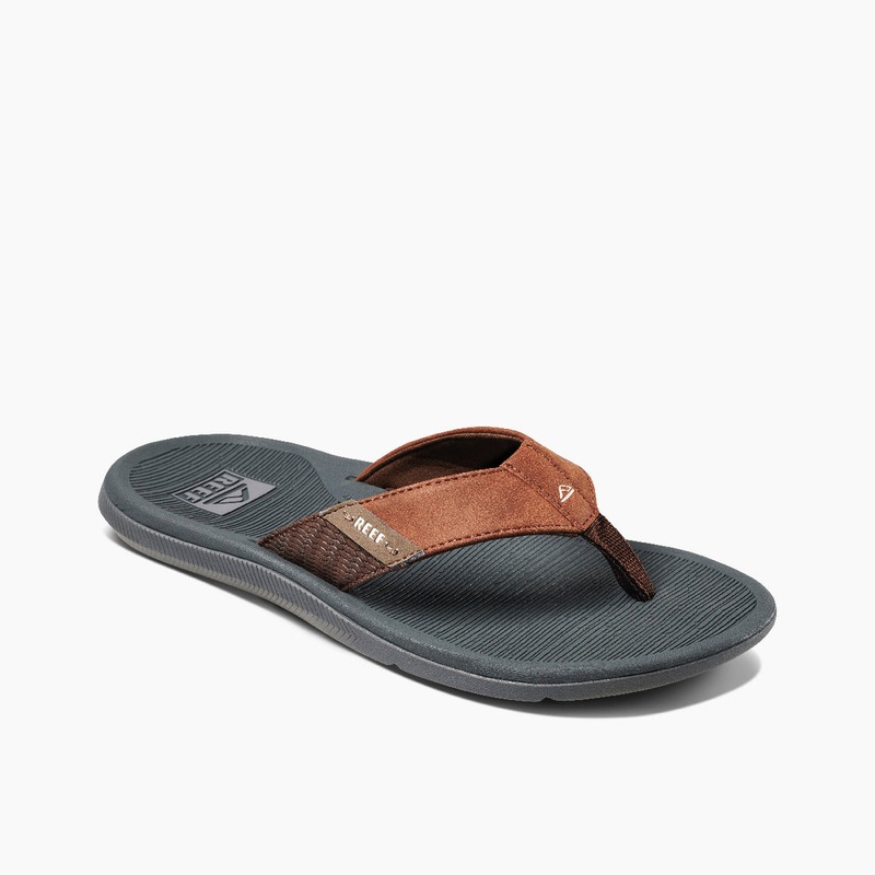 REEF REEF Santa Ana Sandal-Grey/Tan