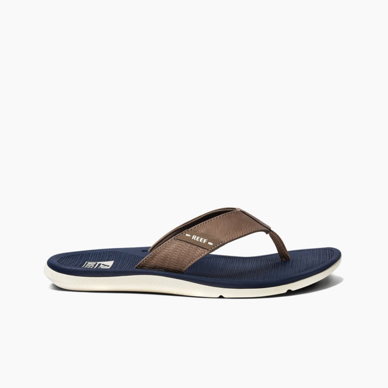 REEF Santa Ana Sandal-Navy/Khaki