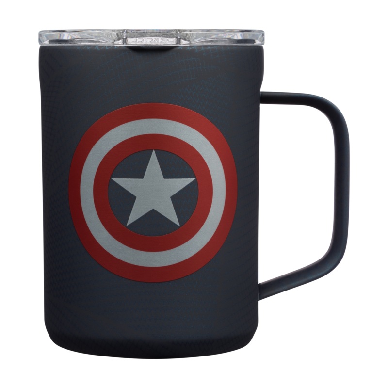 Corkcicle 16 oz Mug-Captain America