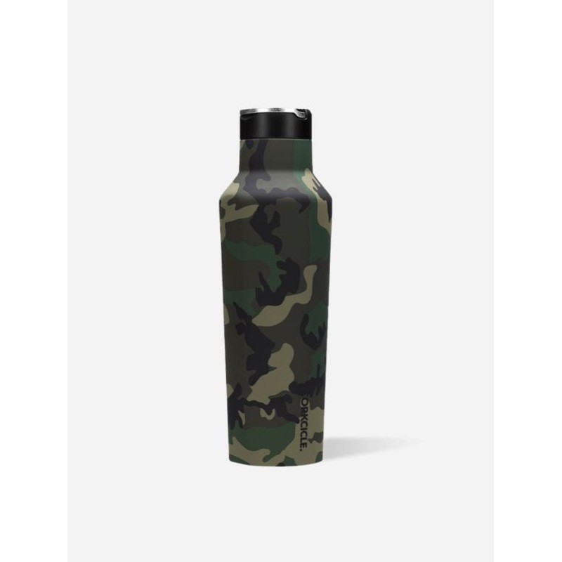 Corkcicle 20 oz Canteen-Woodland Camo