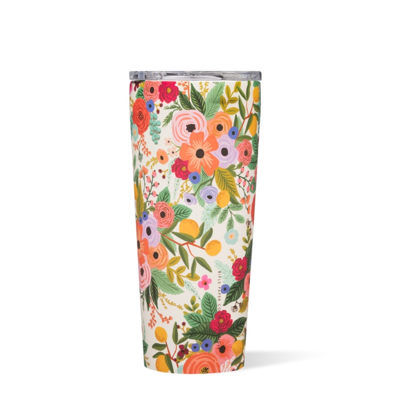 Corkcicle 24 oz Tumbler-Rifle Paper Garden Party