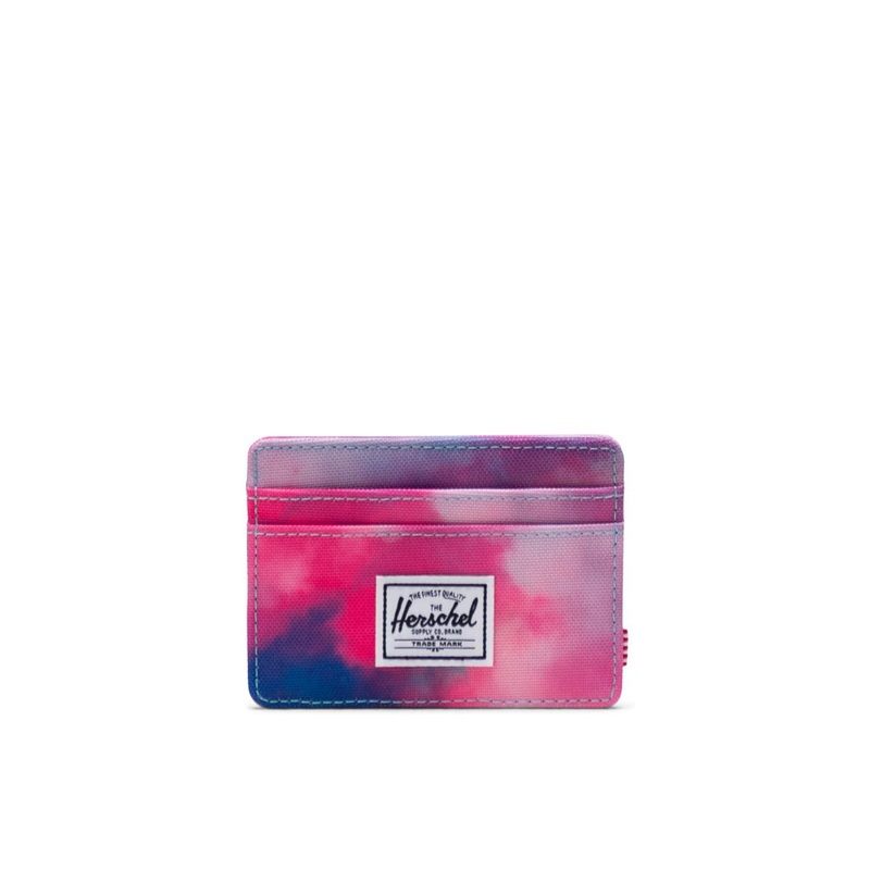 Herschel Charlie RFID Wallet-Cloudburst Neon