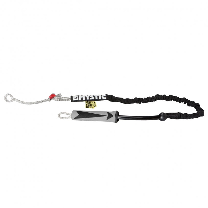 Mystic Handlepass No Hook Short Leash-Black