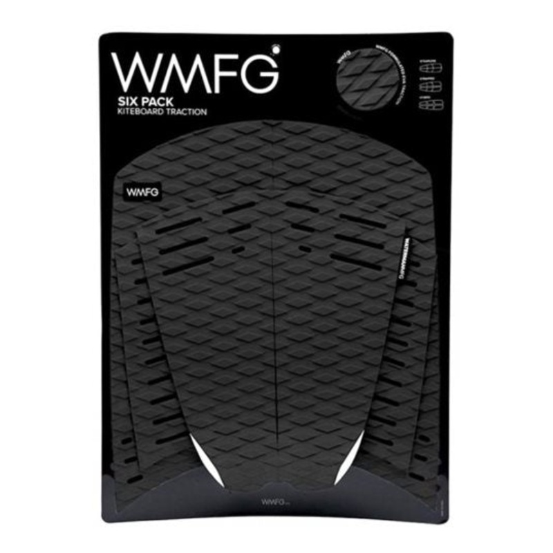 WMFG Classic 2.0 Six Pack Traction Pad-Black