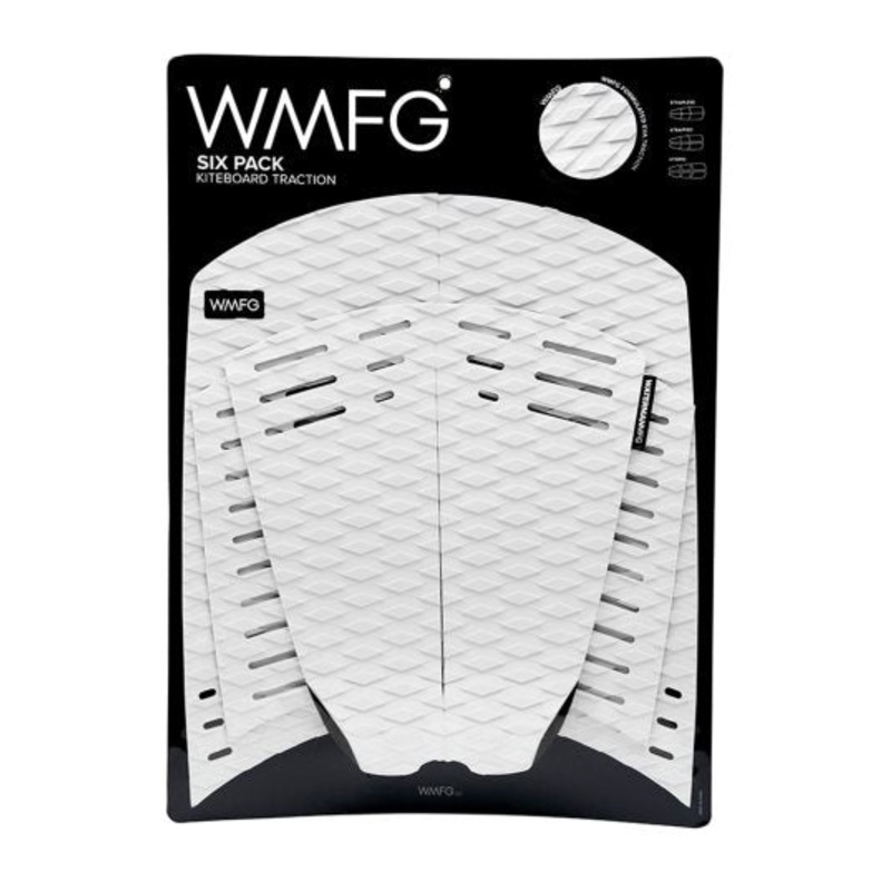 WMFG Classic 2.0 Six Pack Traction Pad-White