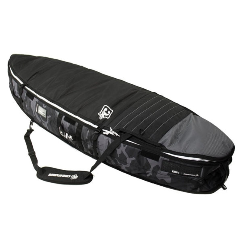 Creatures Shortboard Triple Bag-Black White-6’3″