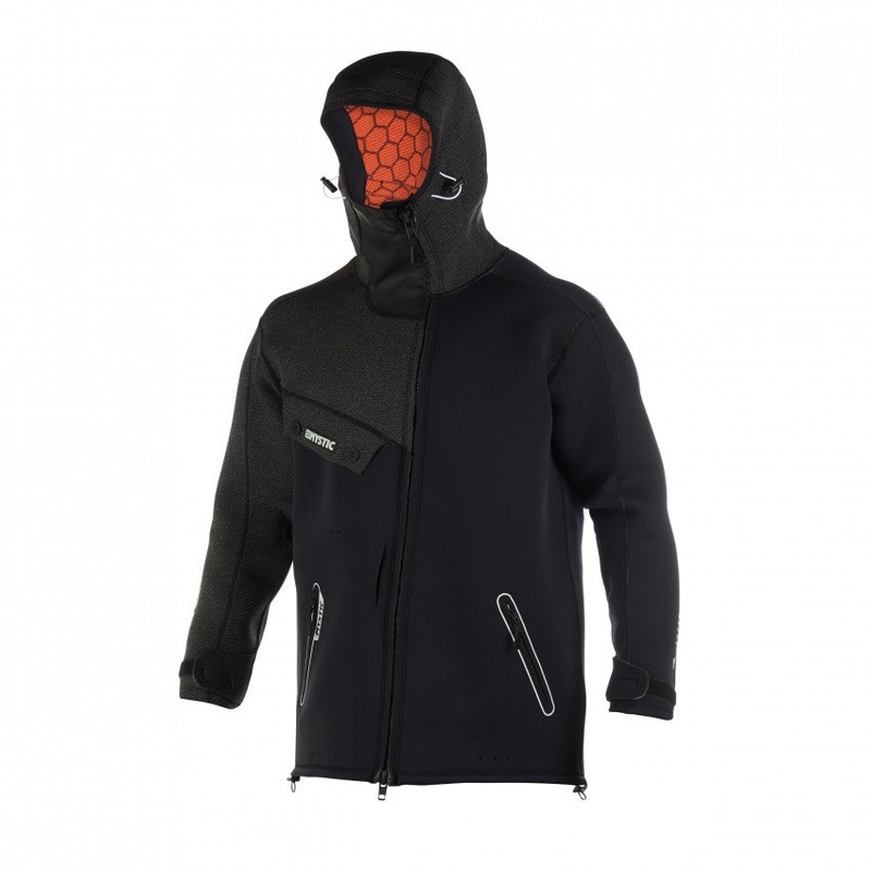 Mystic LEN10 Ocean Jacket-Black/White