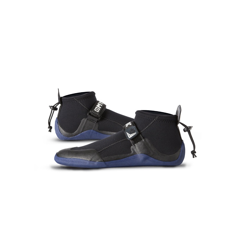 Mystic Star 3mm Round Toe Booties-Black