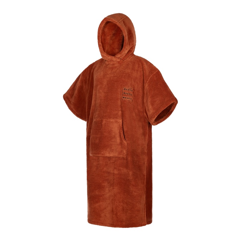 Mystic Teddy Poncho-Rusty Red