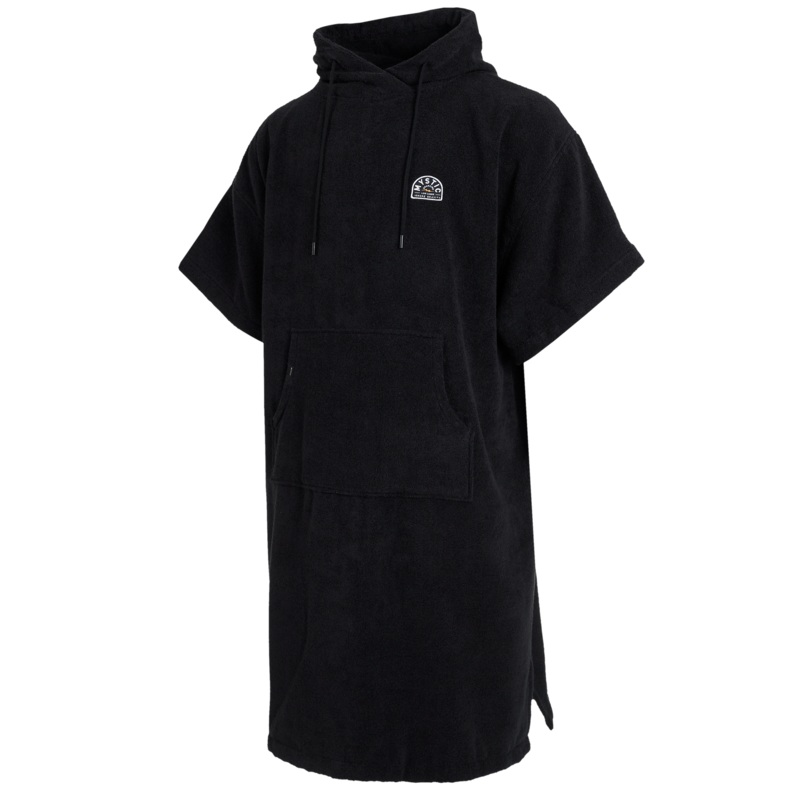 Mystic Velours Poncho-Black